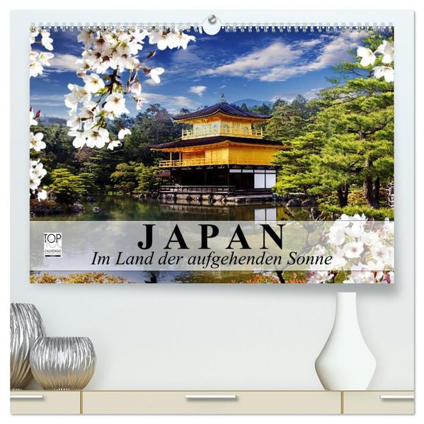 Japan. Im Land der aufgehenden Sonne (hochwertiger Premium Wandkalender 2026 DIN A2 quer) Kunstdruck in Hochglanz