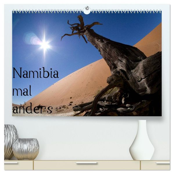 Namibia mal anders (hochwertiger Premium Wandkalender 2026 DIN A2 quer) Kunstdruck in Hochglanz