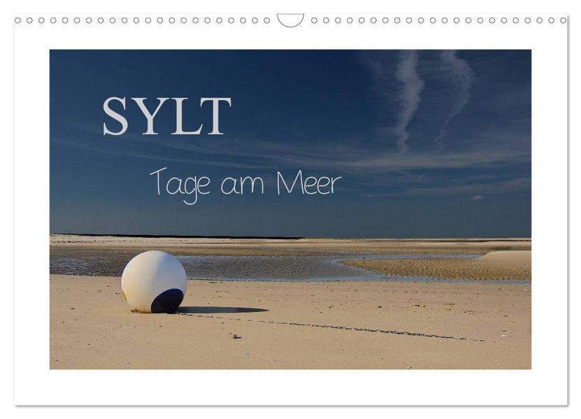 Sylt - Tage am Meer (Wandkalender 2026 DIN A3 quer) CALVENDO Monatskalender