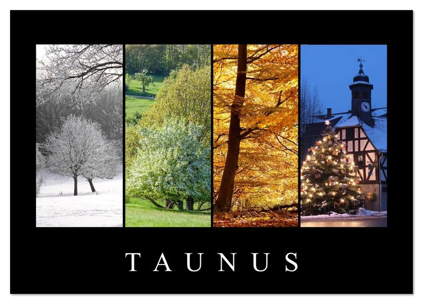 Taunus (Tischkalender 2026 DIN A5 quer) CALVENDO Monatskalender