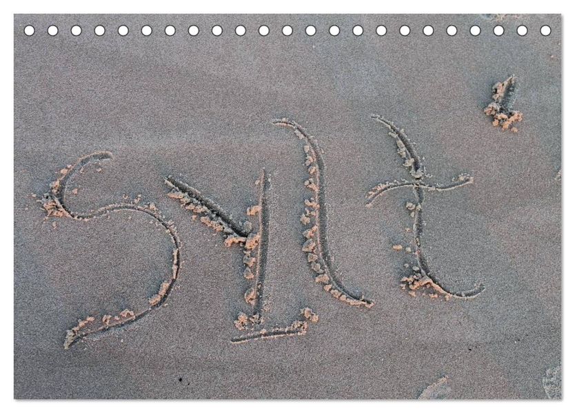 Sylt 2026 (Tischkalender 2026 DIN A5 quer) CALVENDO Monatskalender