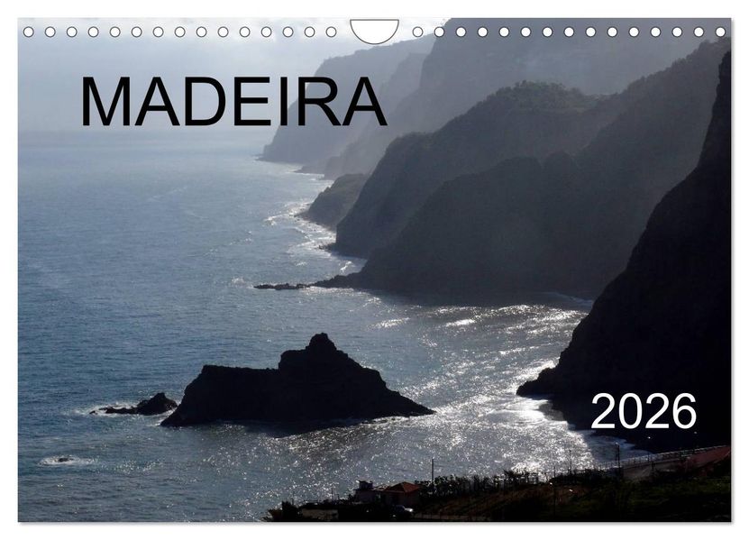 Madeira 2026 (Wandkalender 2026 DIN A4 quer) CALVENDO Monatskalender