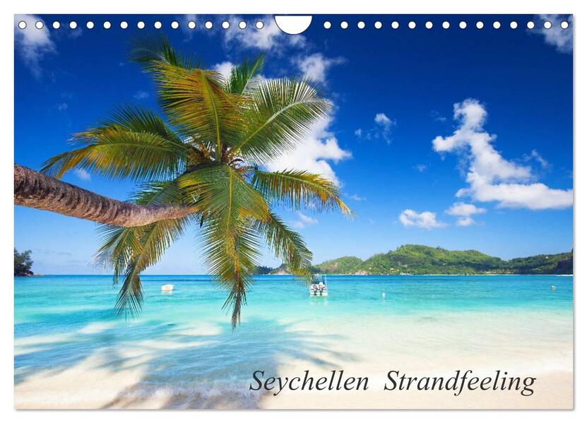 Seychellen Strandfeeling (Wandkalender 2026 DIN A4 quer) CALVENDO Monatskalender