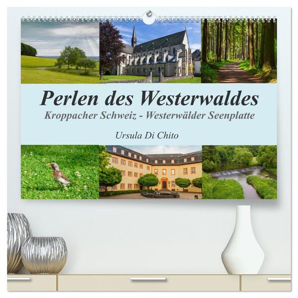 Perlen des Westerwaldes (hochwertiger Premium Wandkalender 2026 DIN A2 quer) Kunstdruck in Hochglanz