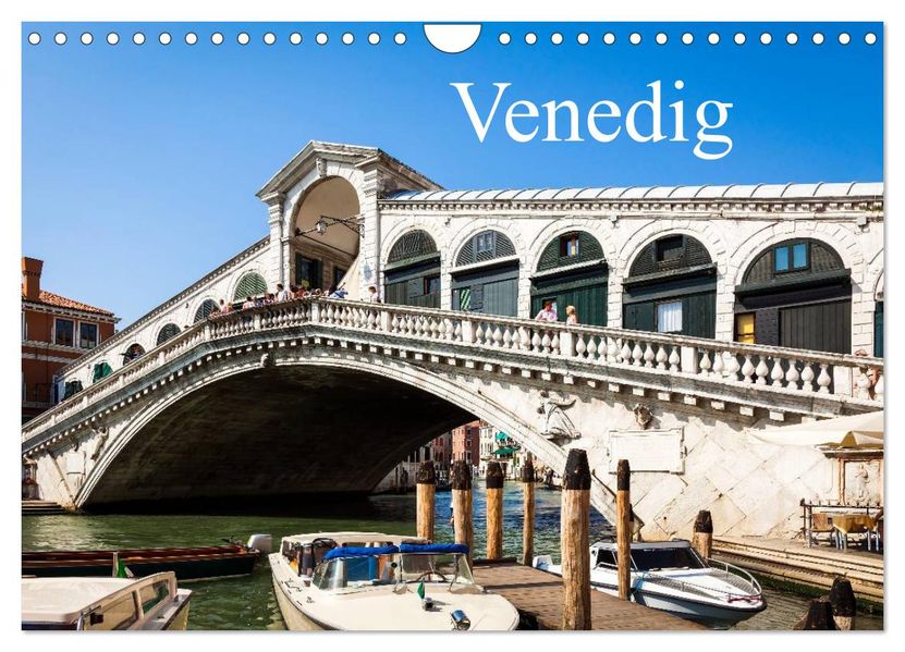 Venedig (Wandkalender 2026 DIN A4 quer) CALVENDO Monatskalender