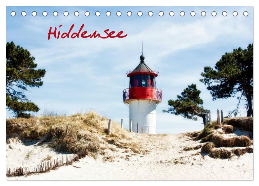 Insel Hiddensee (Tischkalender 2026 DIN A5 quer) CALVENDO Monatskalender