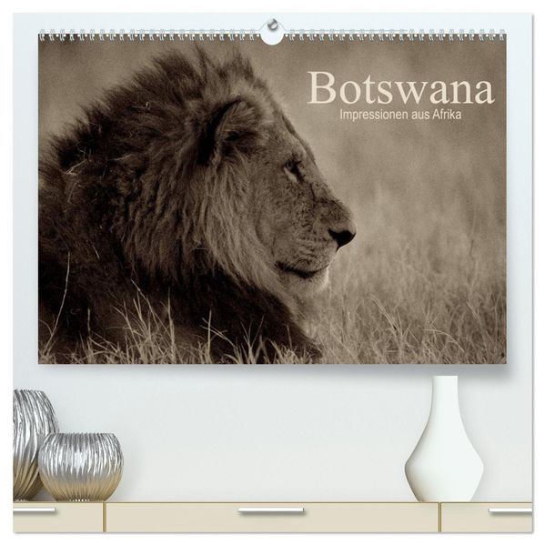 Botswana - Impressionen aus Afrika (hochwertiger Premium Wandkalender 2026 DIN A2 quer) Kunstdruck in Hochglanz