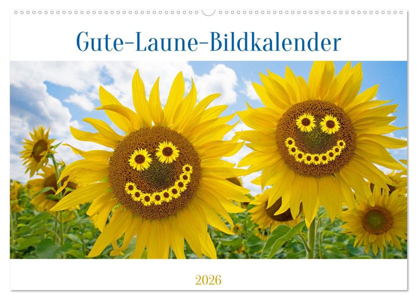 Gute-Laune-Bildkalender 2026 (Wandkalender 2026 DIN A2 quer) CALVENDO Monatskalender
