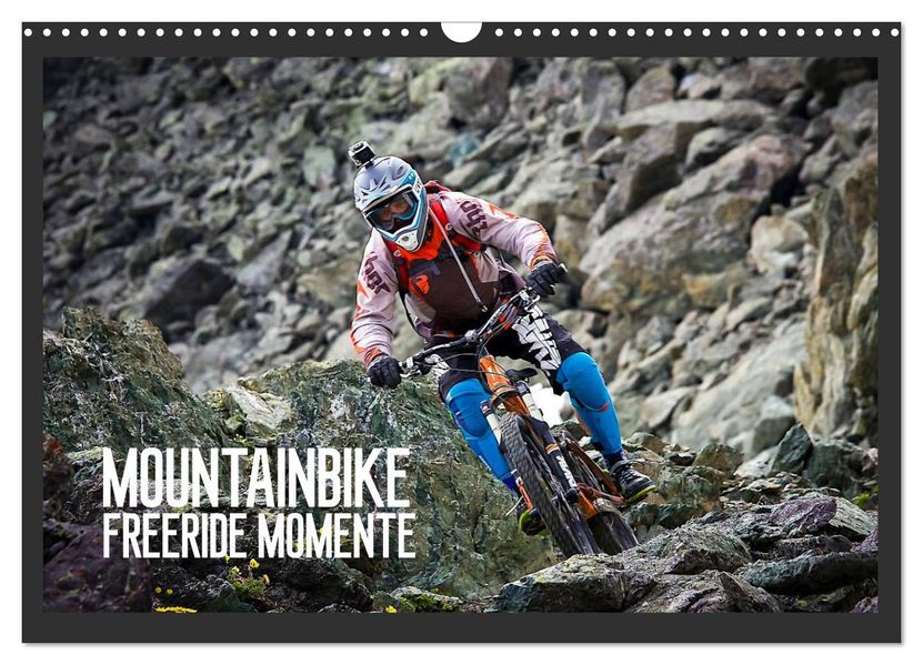 Mountainbike Freeride Momente (Wandkalender 2026 DIN A3 quer) CALVENDO Monatskalender