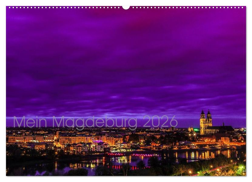 Mein Magdeburg (Wandkalender 2026 DIN A2 quer) CALVENDO Monatskalender