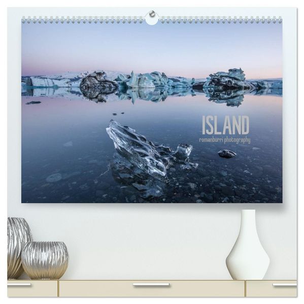 Island (hochwertiger Premium Wandkalender 2026 DIN A2 quer) Kunstdruck in Hochglanz