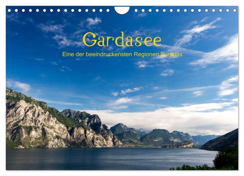Gardasee / CH-Version (Wandkalender 2026 DIN A4 quer) CALVENDO Monatskalender
