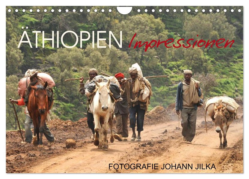 Äthiopien Impressionen (Wandkalender 2026 DIN A4 quer) CALVENDO Monatskalender