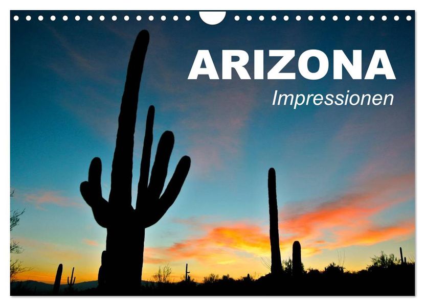 Arizona Impressionen (Wandkalender 2026 DIN A4 quer) CALVENDO Monatskalender
