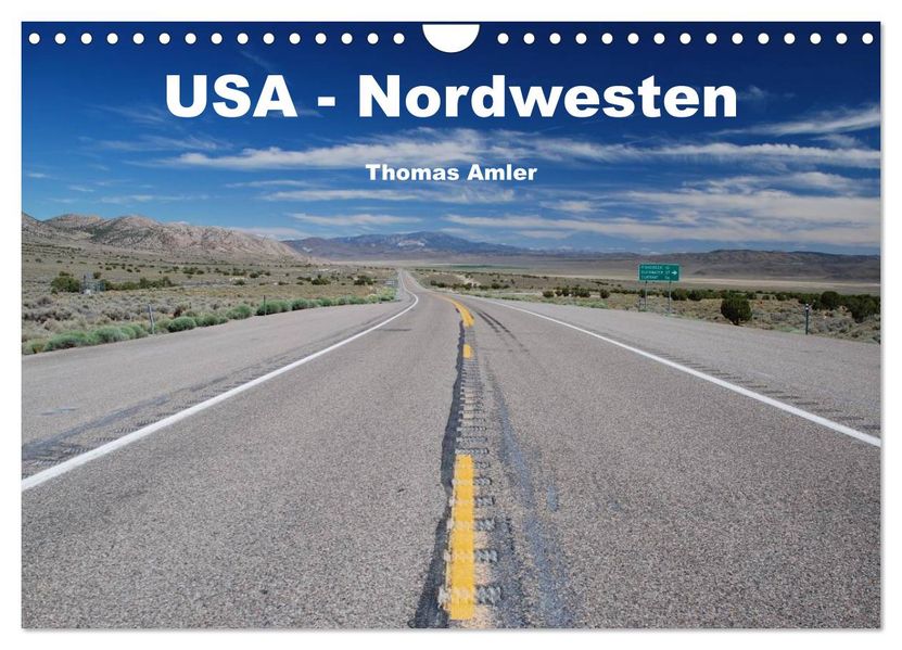 USA - Nordwesten (Wandkalender 2026 DIN A4 quer) CALVENDO Monatskalender