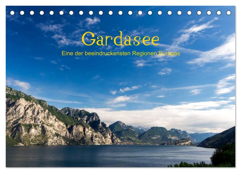 Gardasee / CH-Version (Tischkalender 2026 DIN A5 quer) CALVENDO Monatskalender