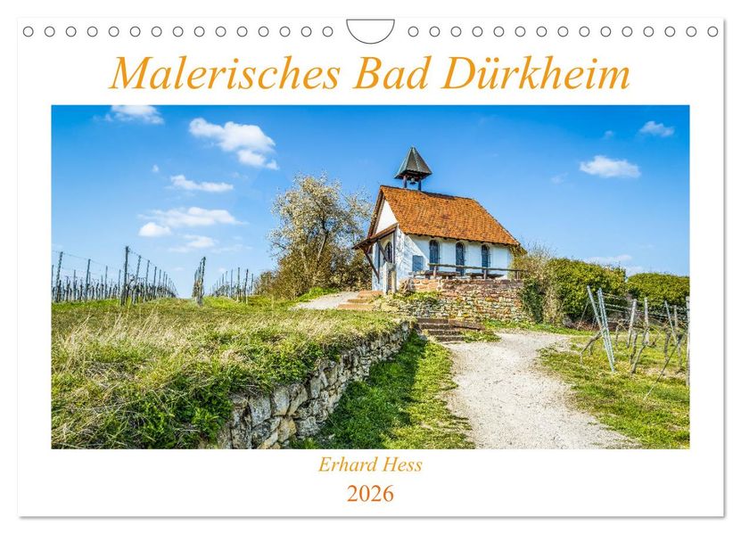 Malerisches Bad Dürkheim (Wandkalender 2026 DIN A4 quer) CALVENDO Monatskalender