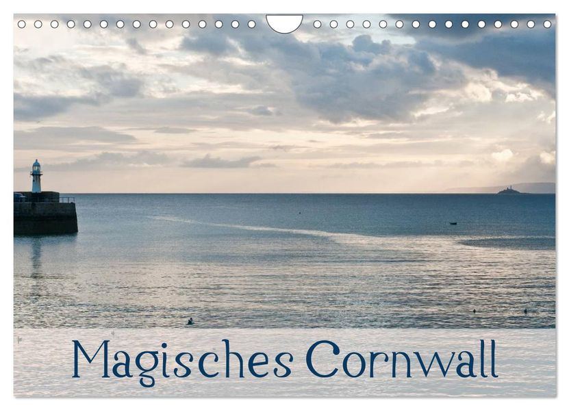 Magisches Cornwall (Wandkalender 2026 DIN A4 quer) CALVENDO Monatskalender
