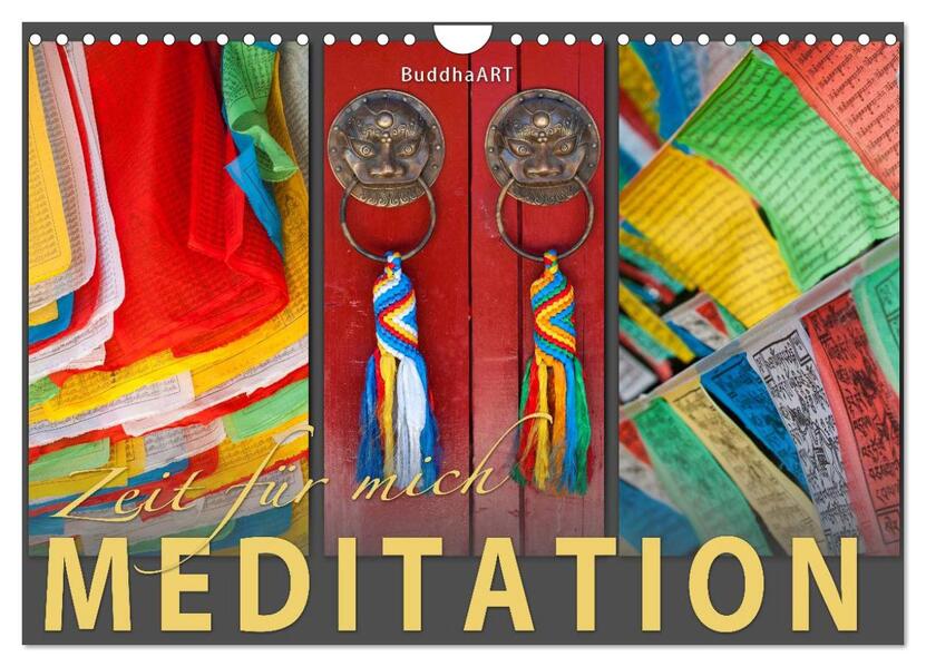 MEDITATION Zeit für mich (Wandkalender 2026 DIN A4 quer) CALVENDO Monatskalender