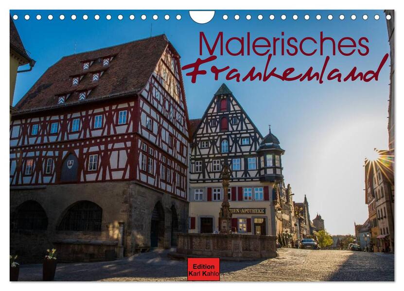 Malerisches Frankenland (Wandkalender 2026 DIN A4 quer) CALVENDO Monatskalender