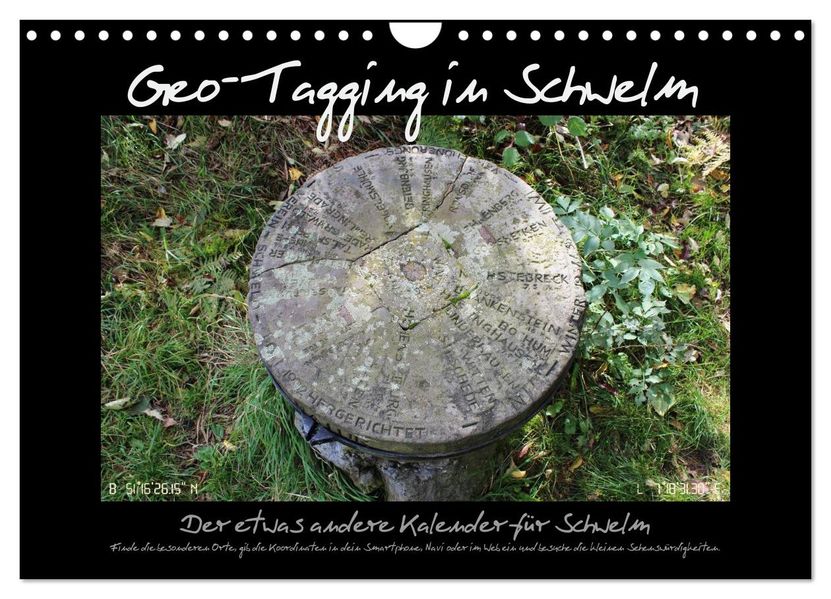 Geo-Tagging in Schwelm (Wandkalender 2026 DIN A4 quer) CALVENDO Monatskalender