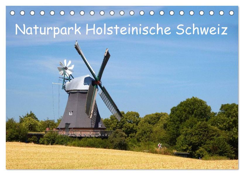 Naturpark Holsteinische Schweiz (Tischkalender 2026 DIN A5 quer) CALVENDO Monatskalender