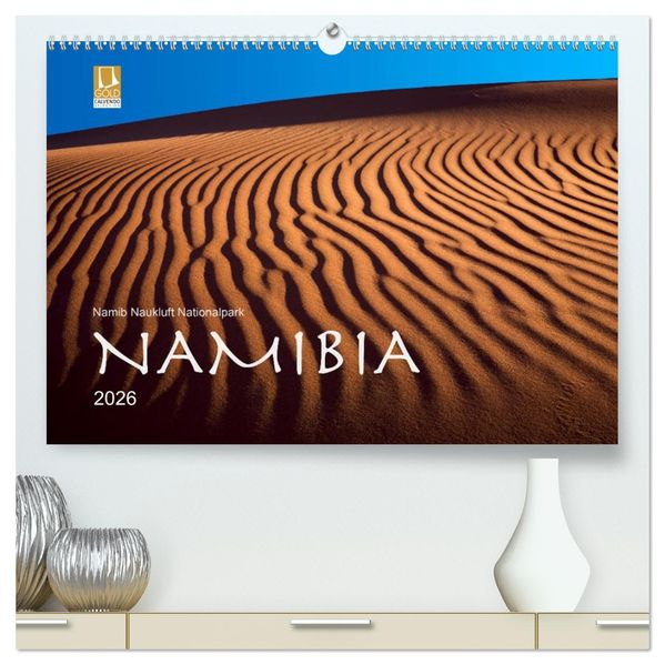 Namib Naukluft Nationalpark. NAMIBIA 2026 (hochwertiger Premium Wandkalender 2026 DIN A2 quer) Kunstdruck in Hochglanz