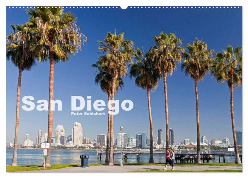 San Diego (Wandkalender 2026 DIN A2 quer) CALVENDO Monatskalender