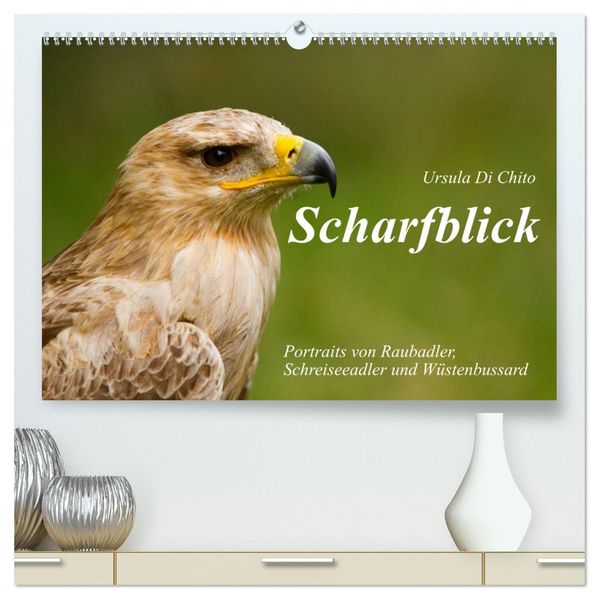 Scharfblick (hochwertiger Premium Wandkalender 2026 DIN A2 quer) Kunstdruck in Hochglanz