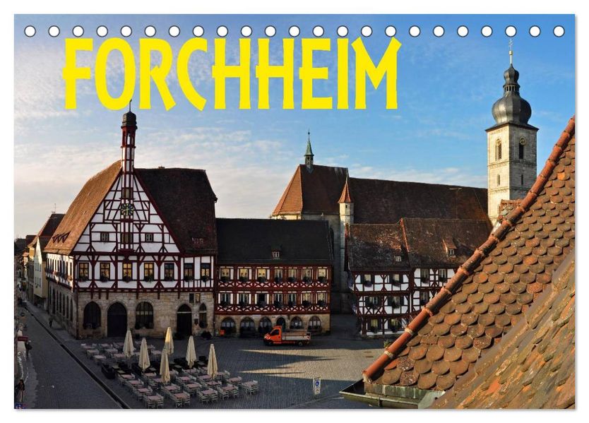 Forchheim (Tischkalender 2026 DIN A5 quer) CALVENDO Monatskalender
