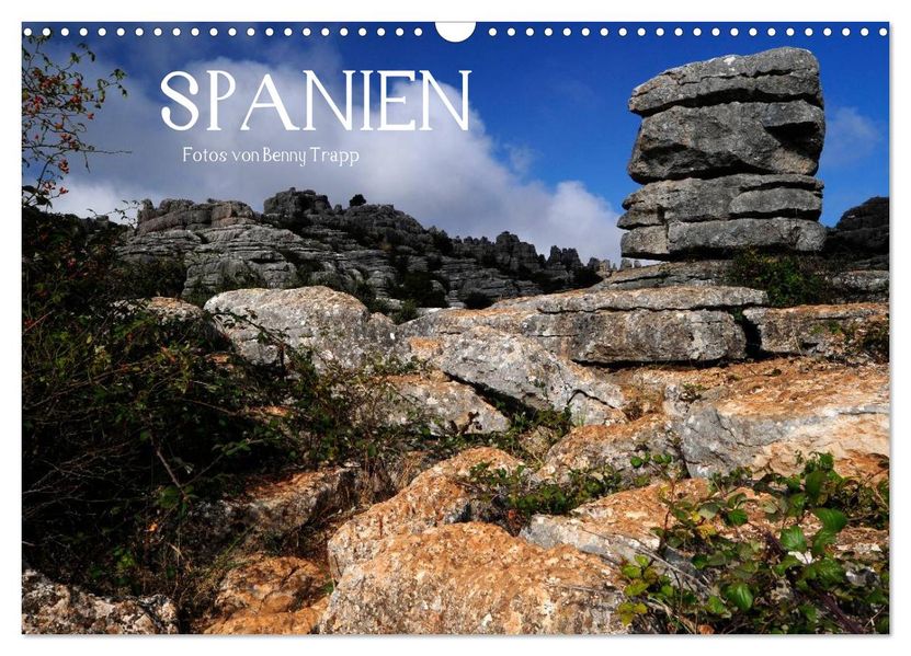 Spanien (Wandkalender 2026 DIN A3 quer) CALVENDO Monatskalender