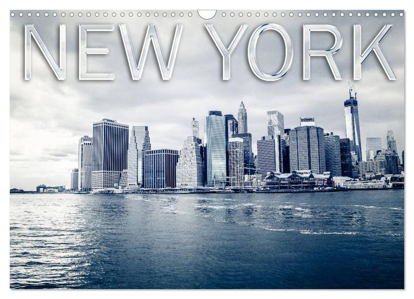 New York (Wandkalender 2026 DIN A3 quer) CALVENDO Monatskalender