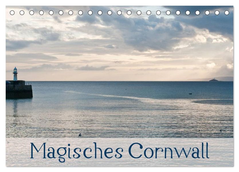 Magisches Cornwall (Tischkalender 2026 DIN A5 quer) CALVENDO Monatskalender