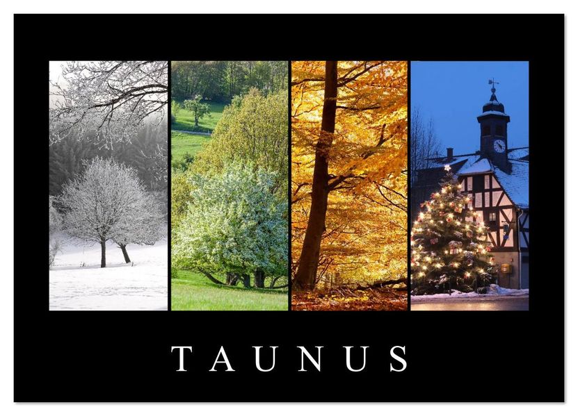 Taunus (Wandkalender 2026 DIN A4 quer) CALVENDO Monatskalender