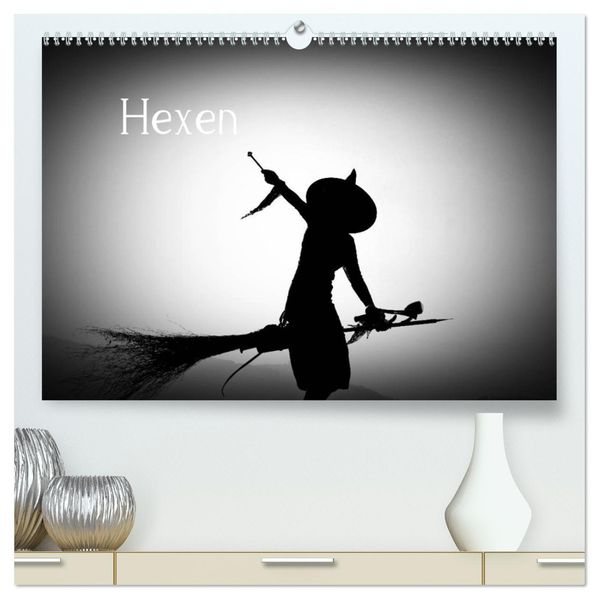 Hexen (hochwertiger Premium Wandkalender 2026 DIN A2 quer) Kunstdruck in Hochglanz