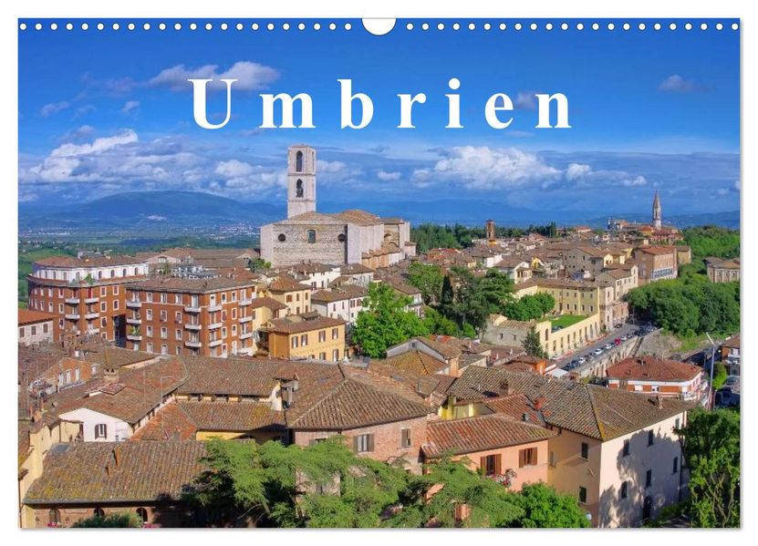 Umbrien (Wandkalender 2026 DIN A3 quer) CALVENDO Monatskalender