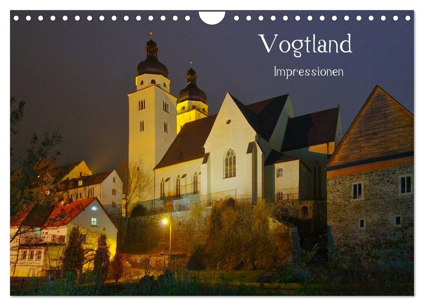 Vogtland - Impressionen (Wandkalender 2026 DIN A4 quer) CALVENDO Monatskalender