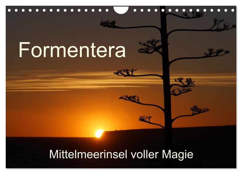 Formentera - Mittelmeerinsel voller Magie (Wandkalender 2026 DIN A4 quer) CALVENDO Monatskalender
