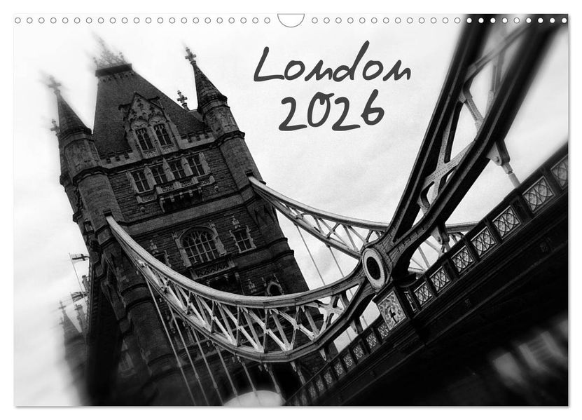 London (Wandkalender 2026 DIN A3 quer) CALVENDO Monatskalender