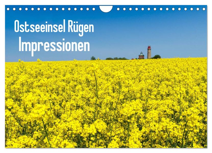 Ostseeinsel Rügen Impressionen (Wandkalender 2026 DIN A4 quer) CALVENDO Monatskalender
