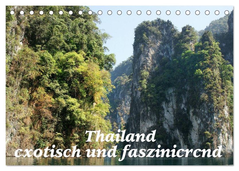 Thailand - exotisch und faszinierend (Tischkalender 2026 DIN A5 quer) CALVENDO Monatskalender