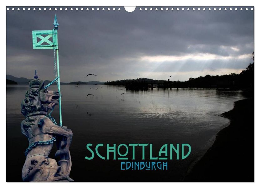 Schottland und Edinburgh (Wandkalender 2026 DIN A3 quer) CALVENDO Monatskalender