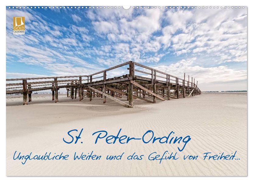 St. Peter-Ording (Wandkalender 2026 DIN A2 quer) CALVENDO Monatskalender