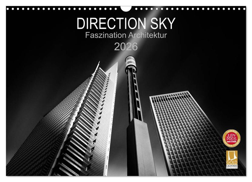 Direction Sky - Faszination Architektur 2026 (Wandkalender 2026 DIN A3 quer) CALVENDO Monatskalender
