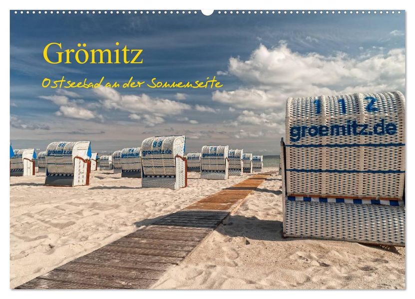 Grömitz - Ostseebad an der Sonnenseite (Wandkalender 2026 DIN A2 quer) CALVENDO Monatskalender
