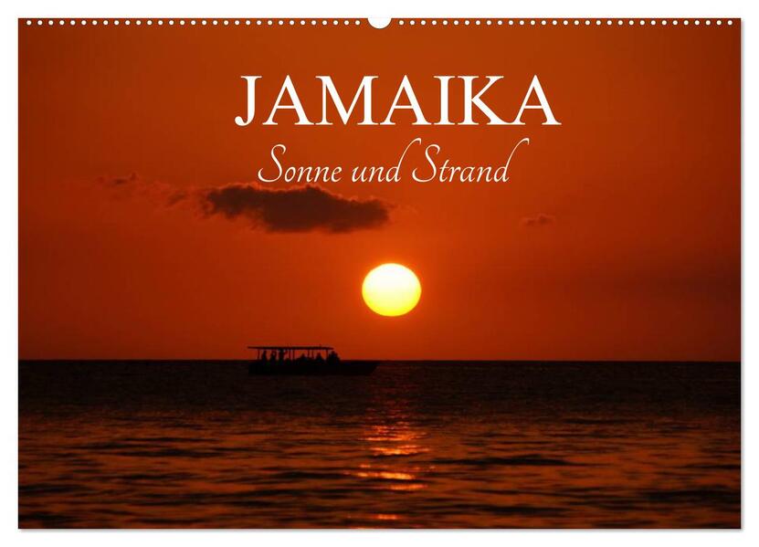 Jamaika Sonne und Strand (Wandkalender 2026 DIN A2 quer) CALVENDO Monatskalender