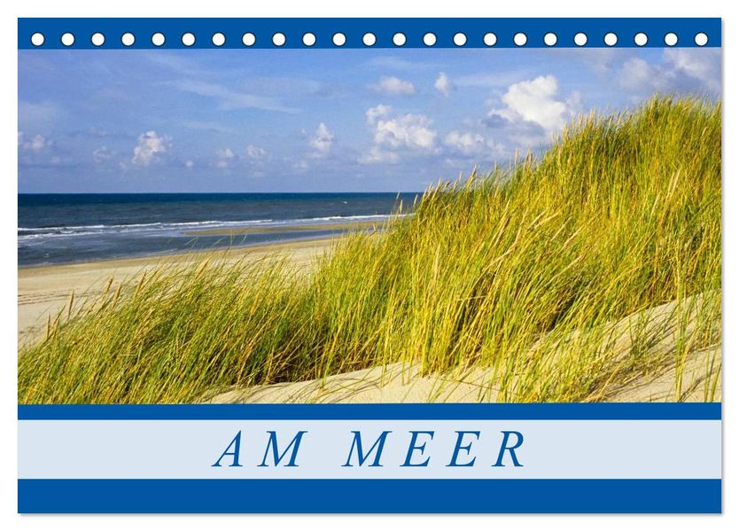 Am Meer (Tischkalender 2026 DIN A5 quer) CALVENDO Monatskalender