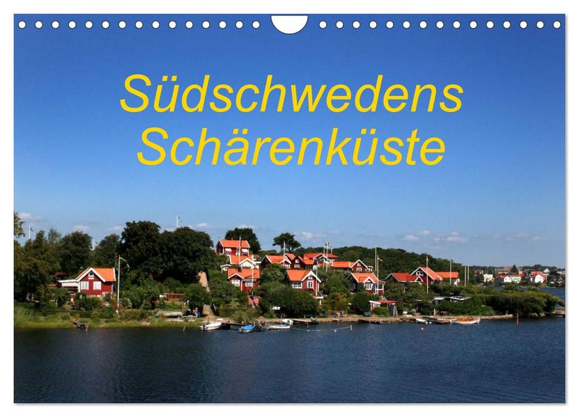 Südschwedens Schärenküste (Wandkalender 2026 DIN A4 quer) CALVENDO Monatskalender
