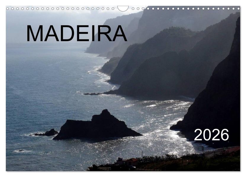 Madeira 2026 (Wandkalender 2026 DIN A3 quer) CALVENDO Monatskalender