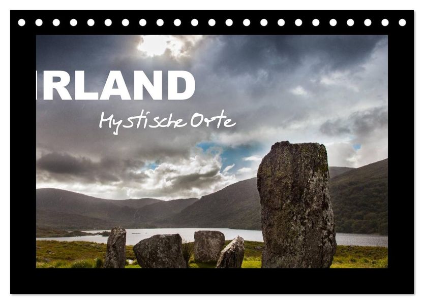 IRLAND - Mystische Orte (Tischkalender 2026 DIN A5 quer) CALVENDO Monatskalender